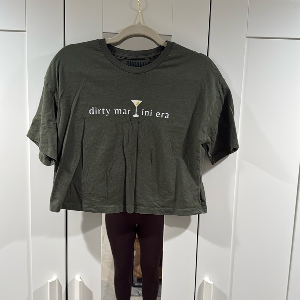 Dirty Martini crop top